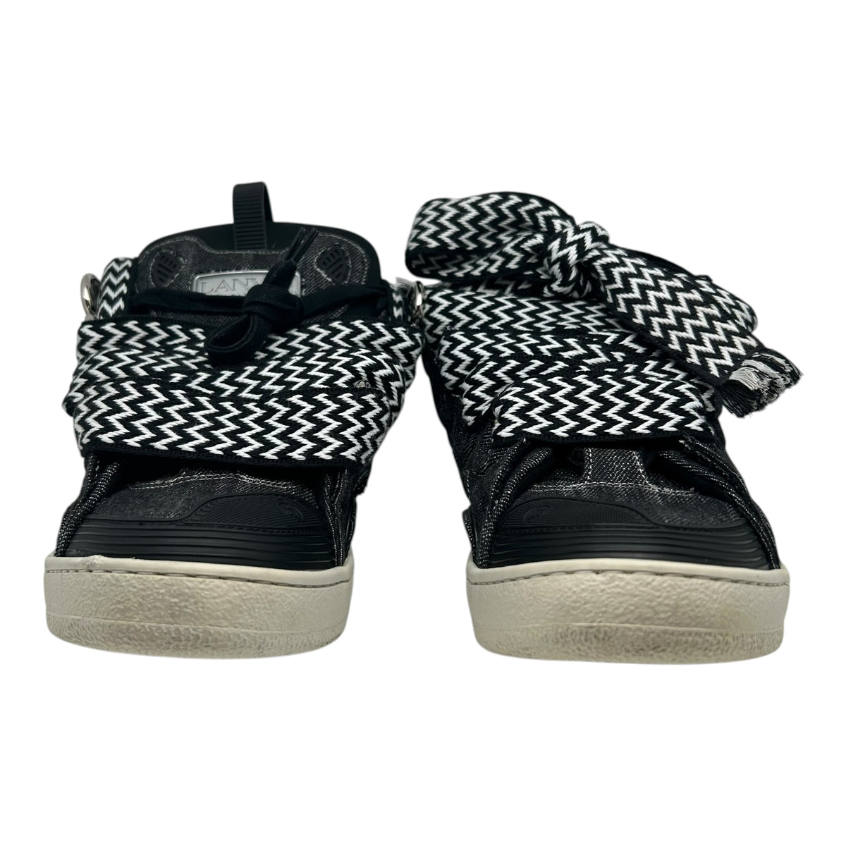 PREOWNED LANVIN CURB BLACK DENIM
