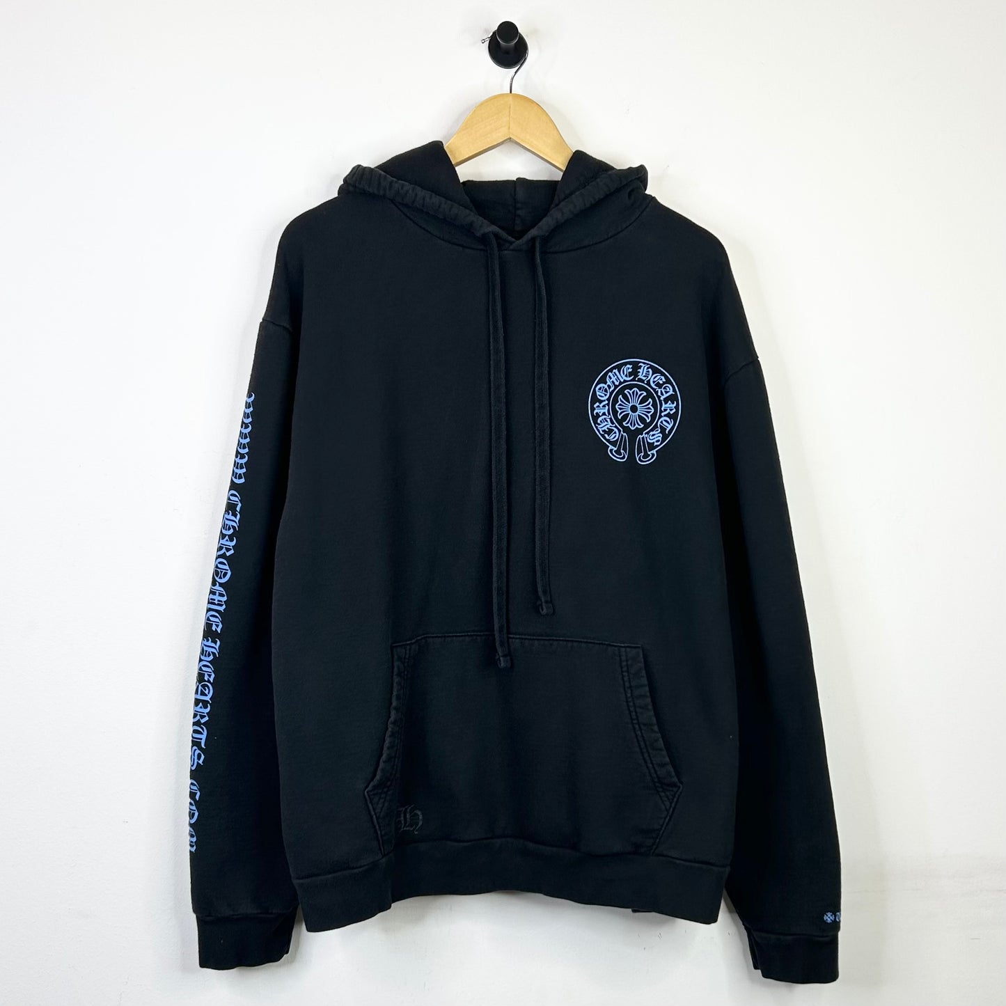 CHROME HEARTS BABY BLUE WEBSITE HOODIE