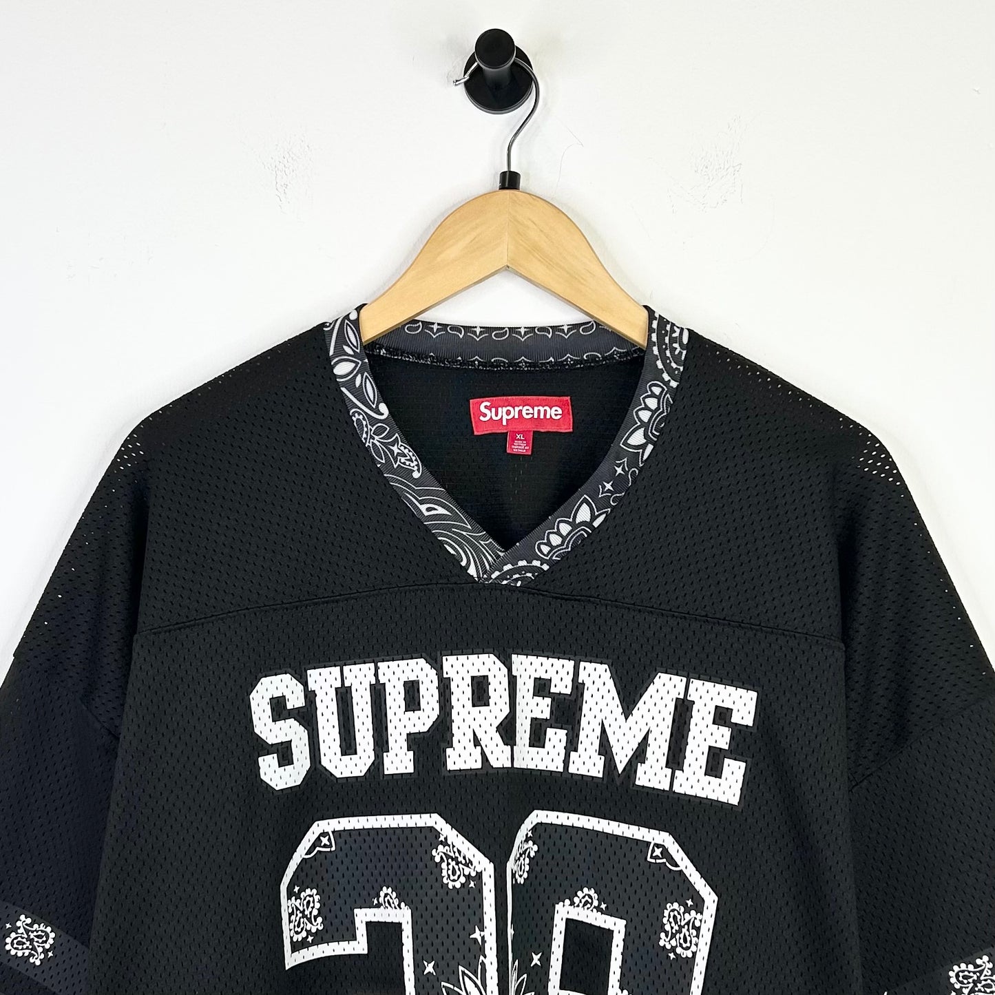 SUPREME BANDANA FOOTBALL JERSEY