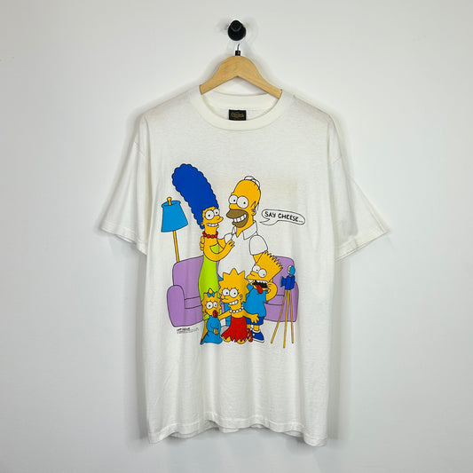 1989 SIMPSONS SAY CHEESE TEE
