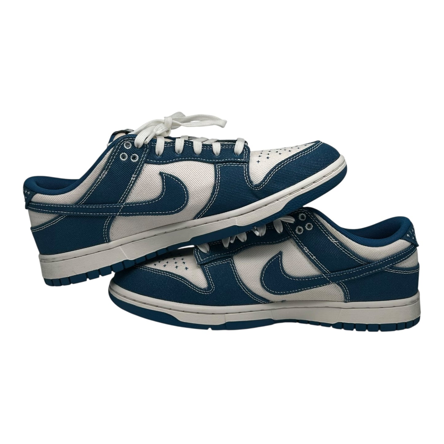 PREOWNED NIKE DUNK LOW INDUSTRIAL BLUE SASHIKO