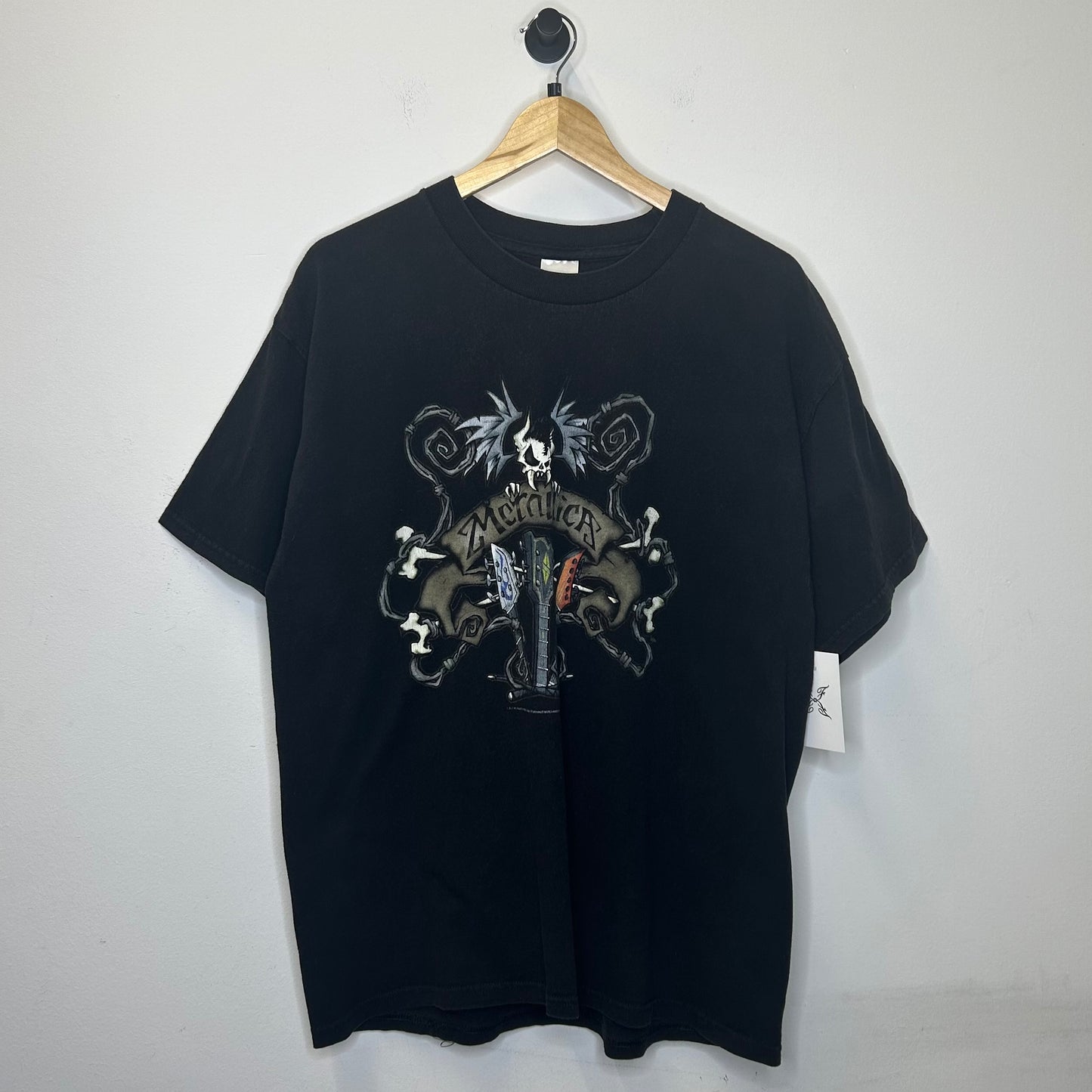 METALLICA CARTOON BLACK TEE