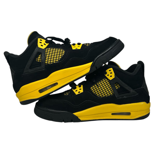 PREOWNED JORDAN 4 YELLOW THUNDER SIZE 7Y
