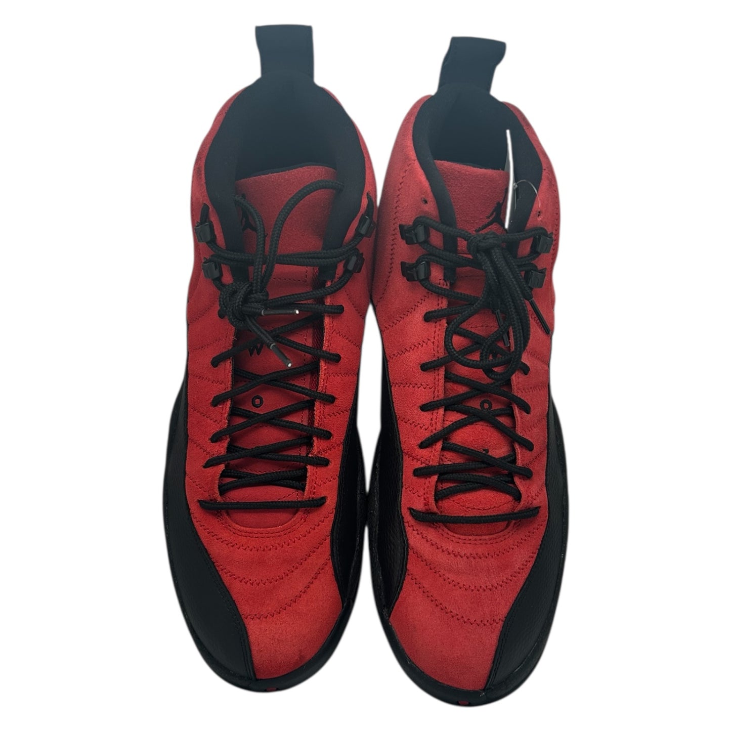 PREOWNED JORDAN 12 REVERSE FLU GAME SIZE 13