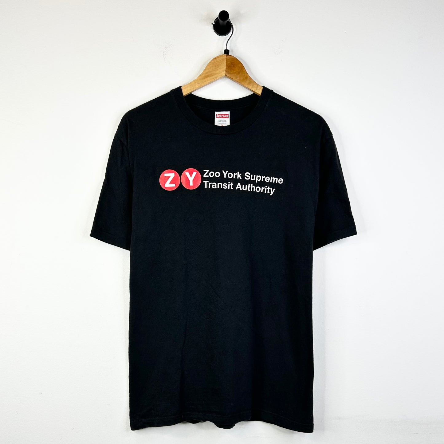 SUPREME ZOO YORK TRANSIT AUTHORITY TEE