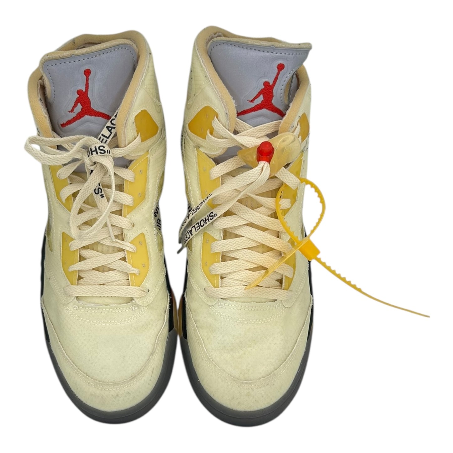 PREOWNED JORDAN 5 OFF WHITE SAIL