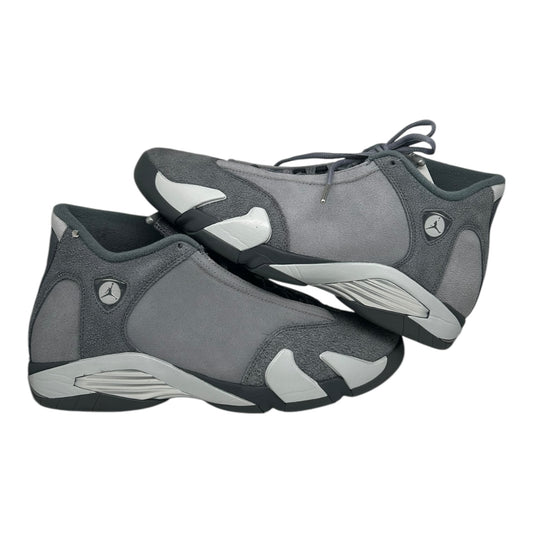 PREOWNED JORDAN 14 FLINT GREY