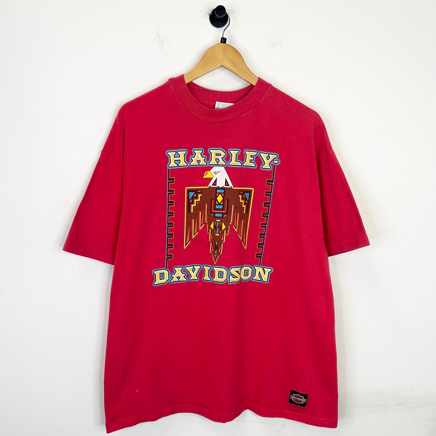 HARLEY DAVIDSON TRIBAL EAGLE RED SHIRT