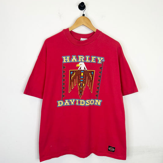 HARLEY DAVIDSON TRIBAL EAGLE RED SHIRT