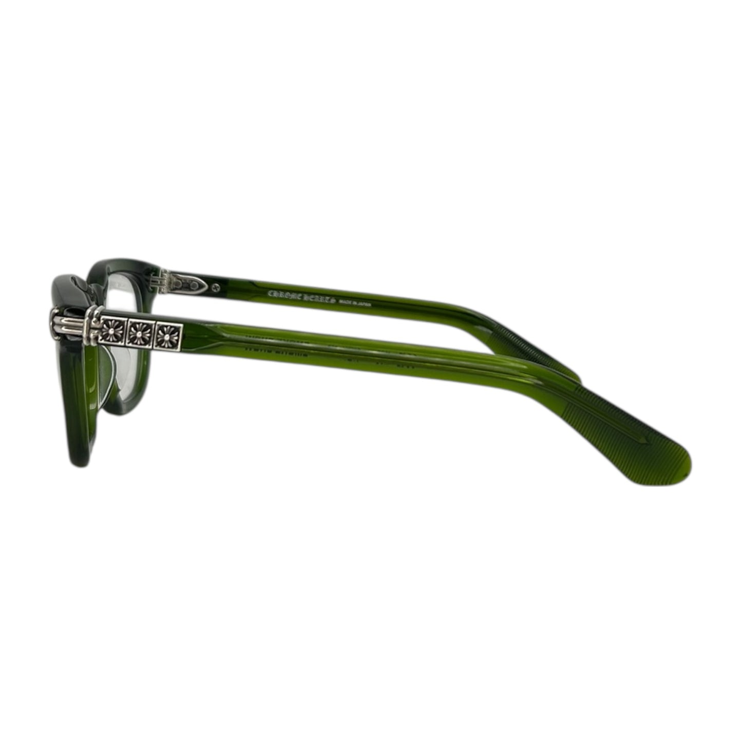 CHROME HEARTS SMOKE SHOW MOSS GREEN GLASSES
