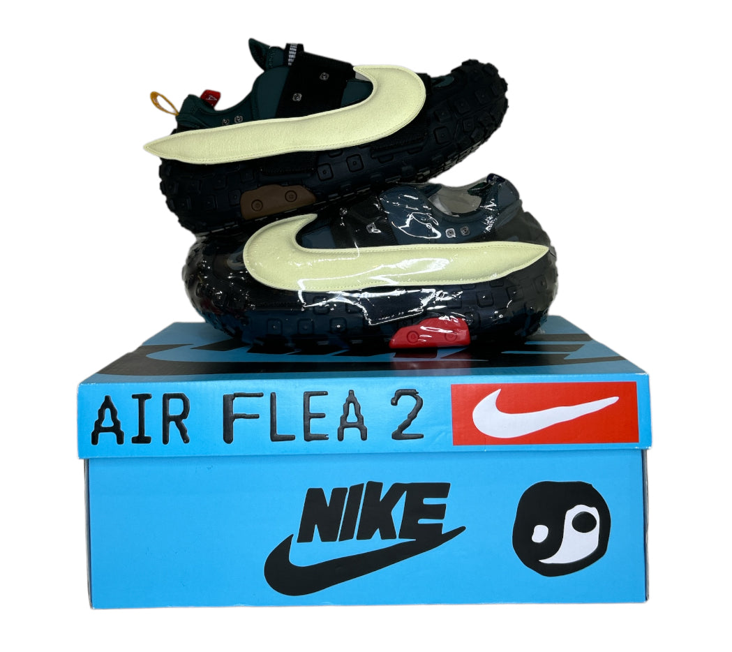 PREOWNED NIKE CPFM AIR FLEA 2 FADED SPRUCE