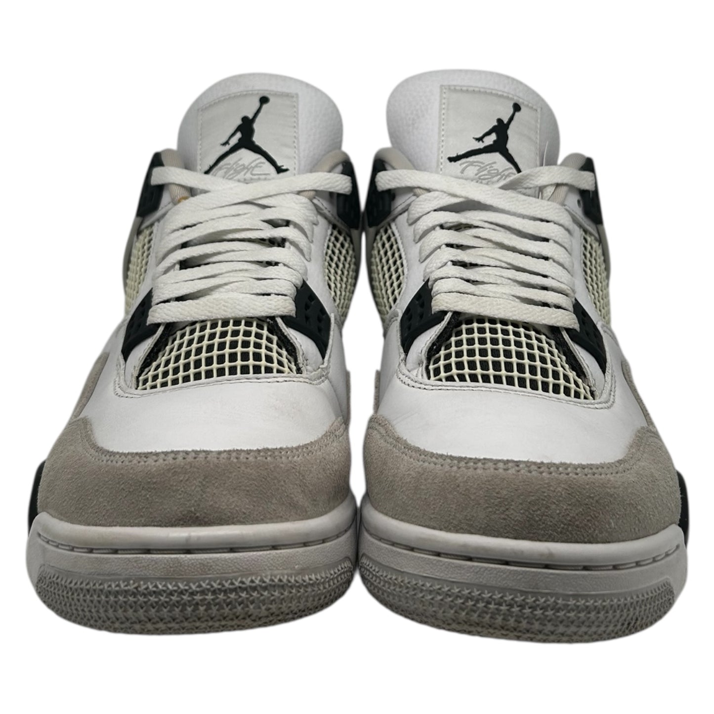 PREOWNED JORDAN 4 MILITARY BLACK