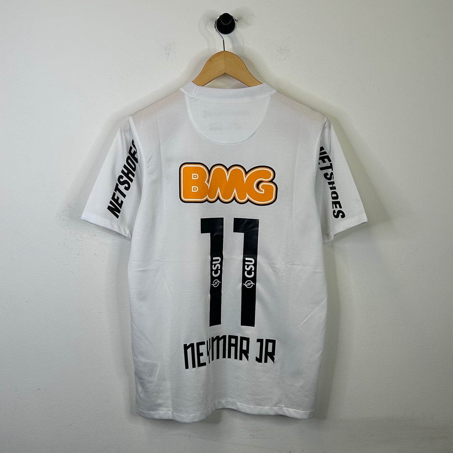 SANTOS NEYMAR JR JERSEY WHITE