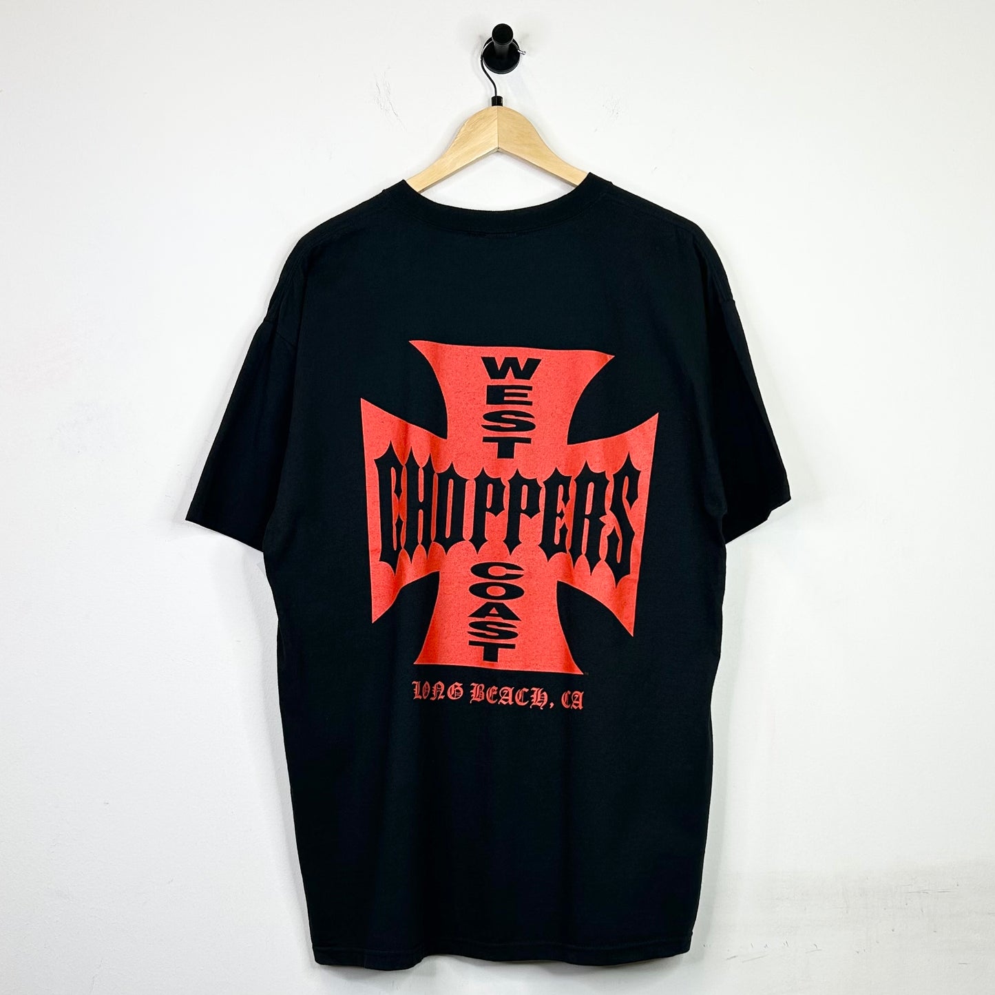 WEST COAST CHOPPERS RED LOGO TEE
