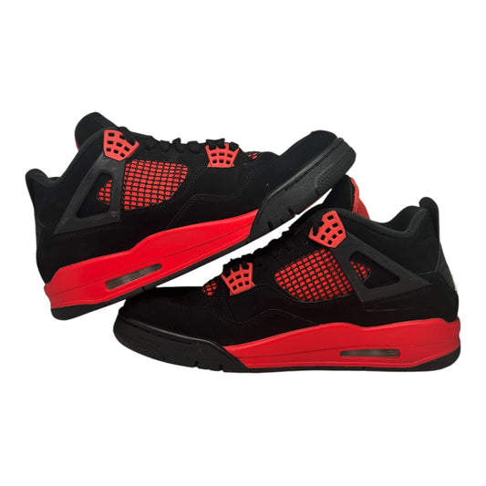 PREOWNED JORDAN 4 RED THUNDER SZ 10.5