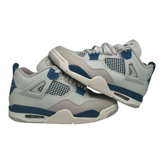 PREOWNED JORDAN 4 MILITARY BLUE SZ 8.5