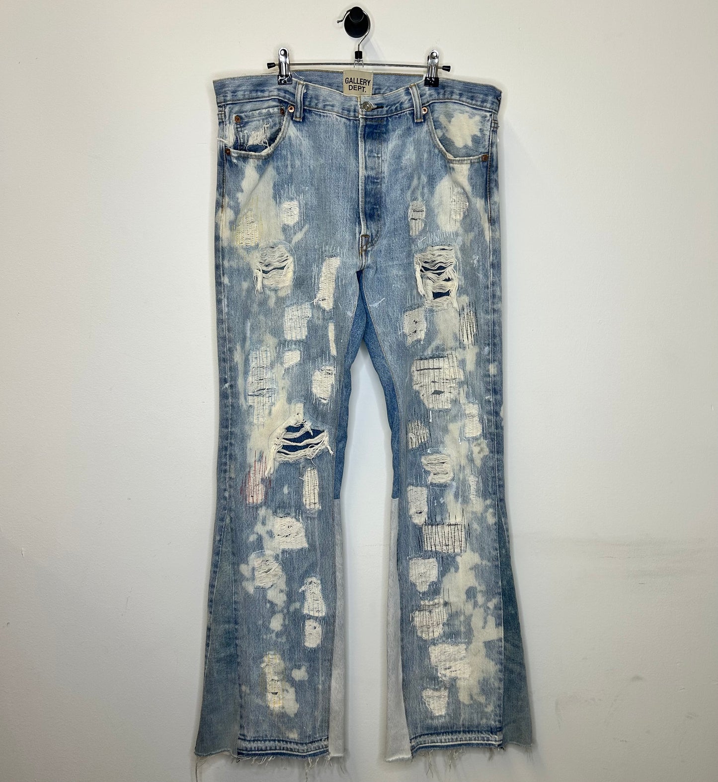 GALLERY DEPT LOS OLIVOS LA FLARE DISTRESSED DENIM