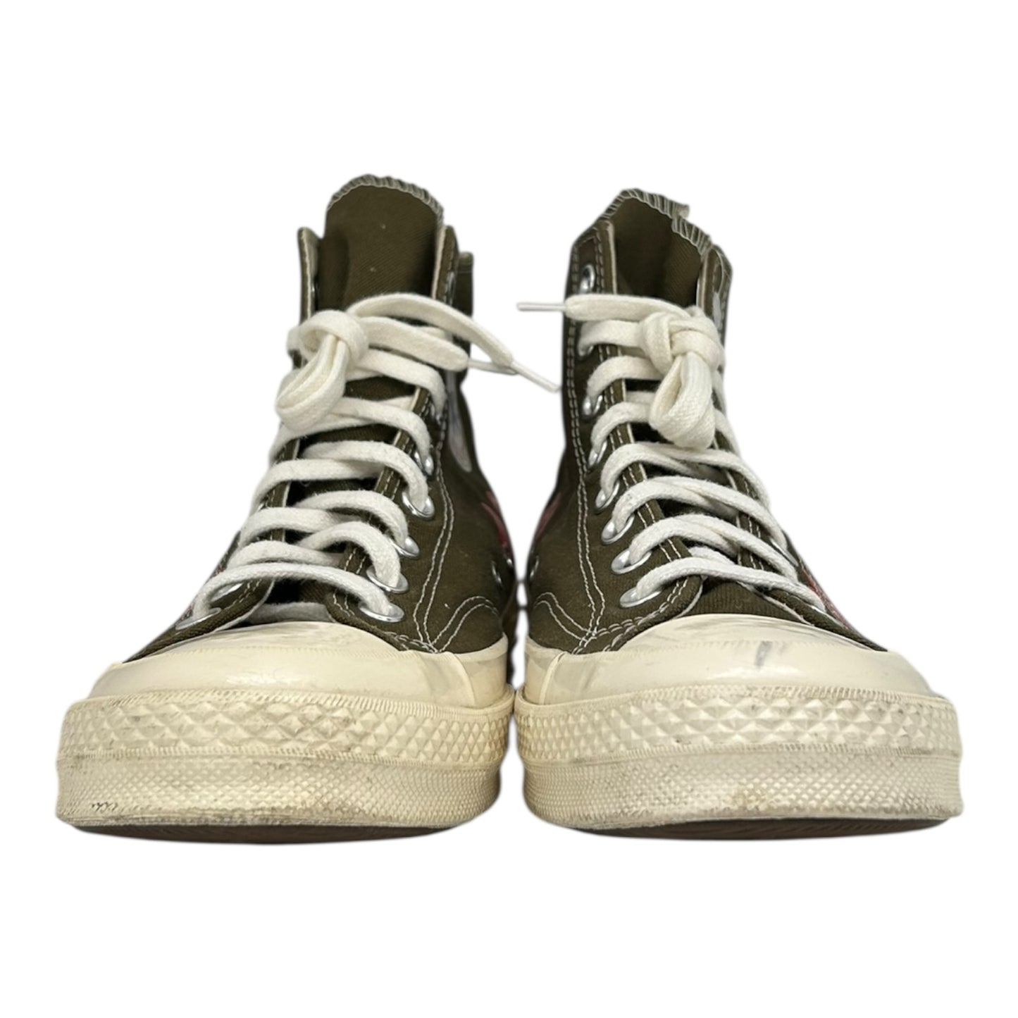 PREOWEND CONVERSE ALL STAR 70 CDG MUTI HEART GREEN