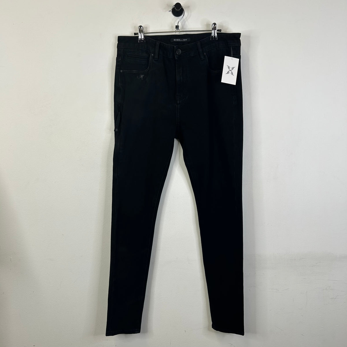 EMBELLISH NYC BLACK JEANS
