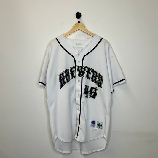 DAVID WEATHERS WHITE GAME-WORN JERSEY