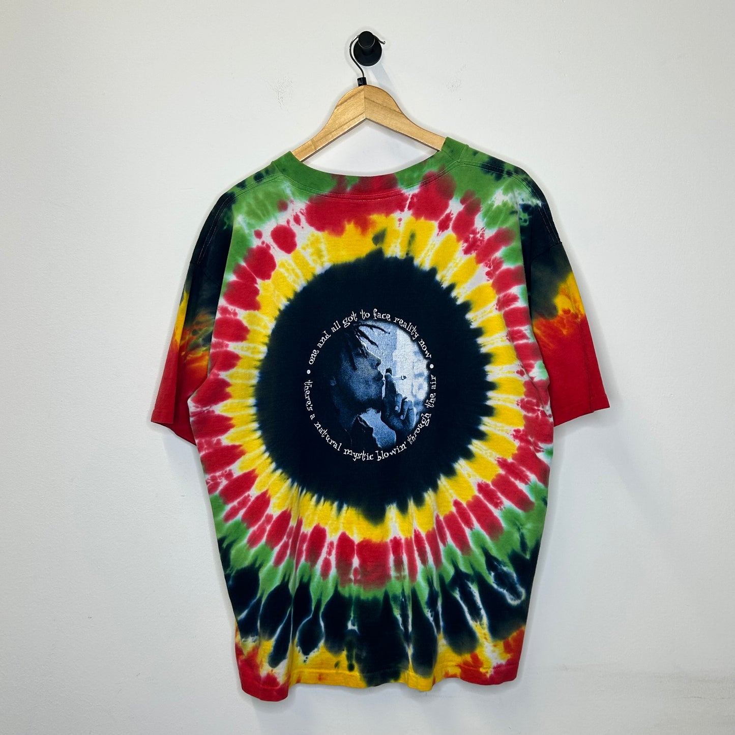 BOB MARLEY NATURAL MUSIC TYE DYE TEE