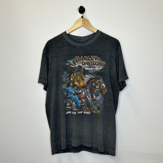 HARLEY DAVIDSON RIDE LIKE THE WIND TEE