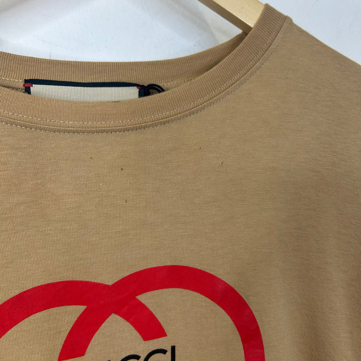 GUCCI INTERLOCKING LOGO T SHIRT