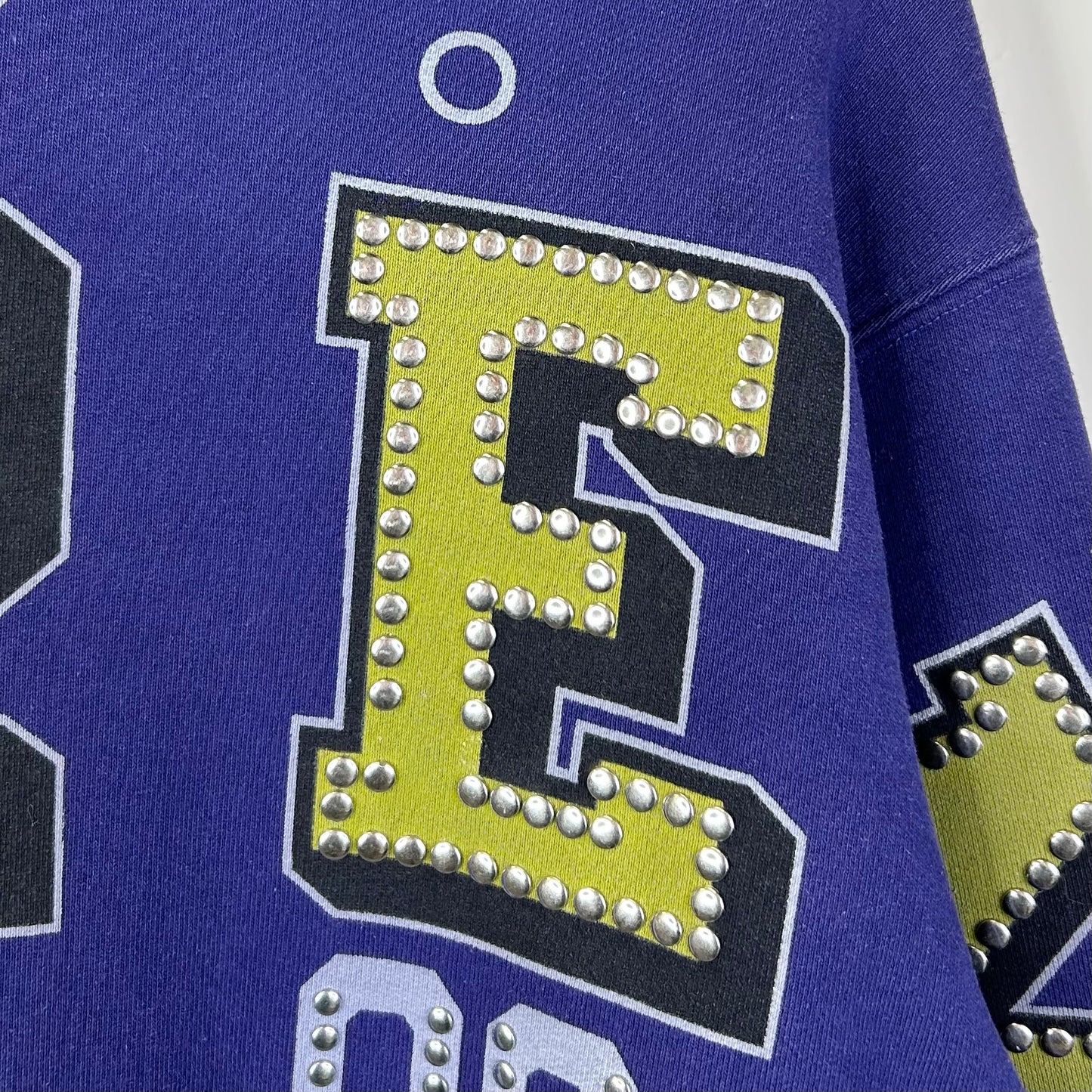 SUPREME CHAMPIONS STUDDED HOODIE PURPLE
