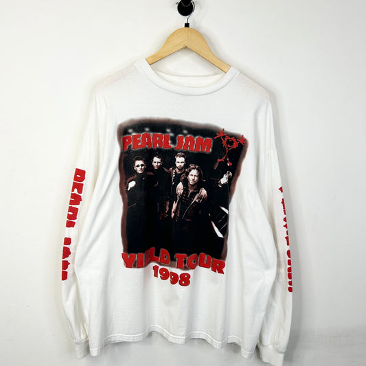 PEARL JAM 1998 TOUR BOOTLEG LONG SLEEVE