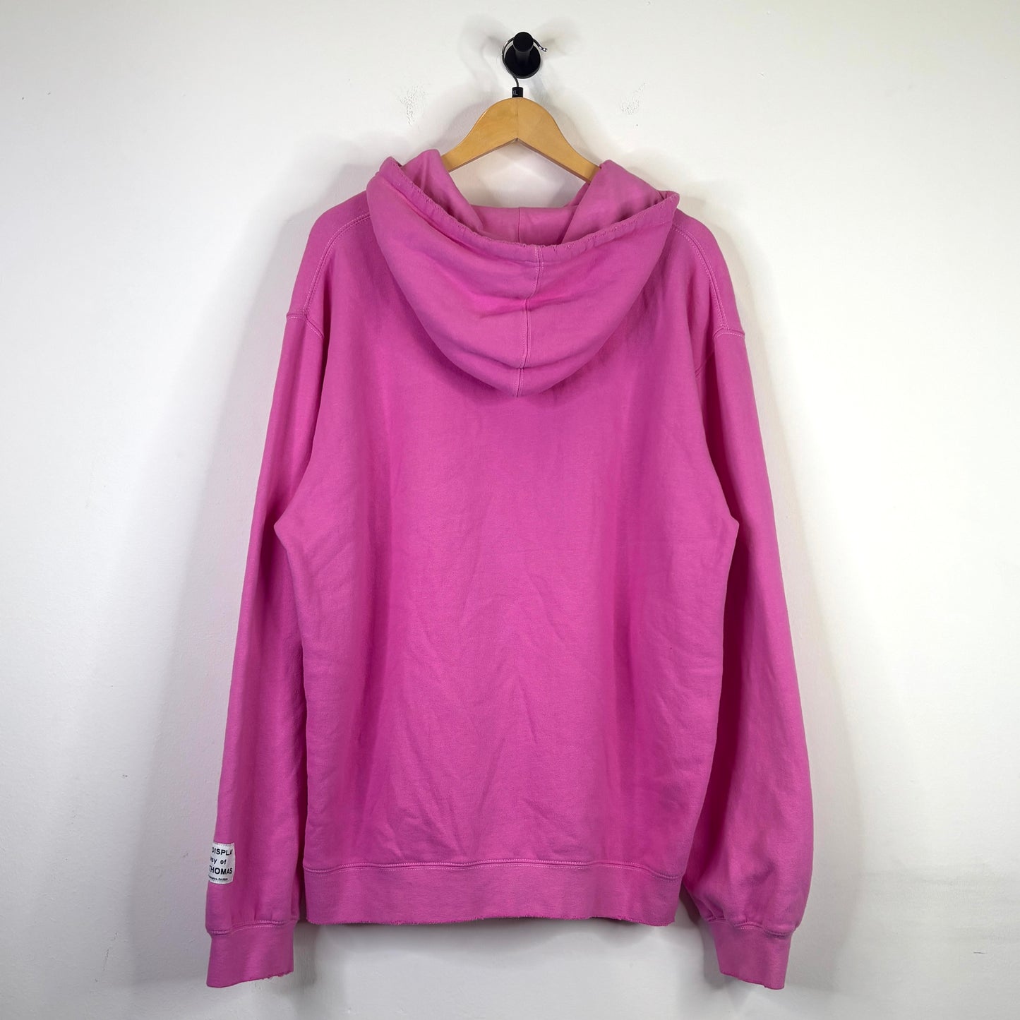 GALLERY DEPT. PINK CENTER LOGO HOODIE