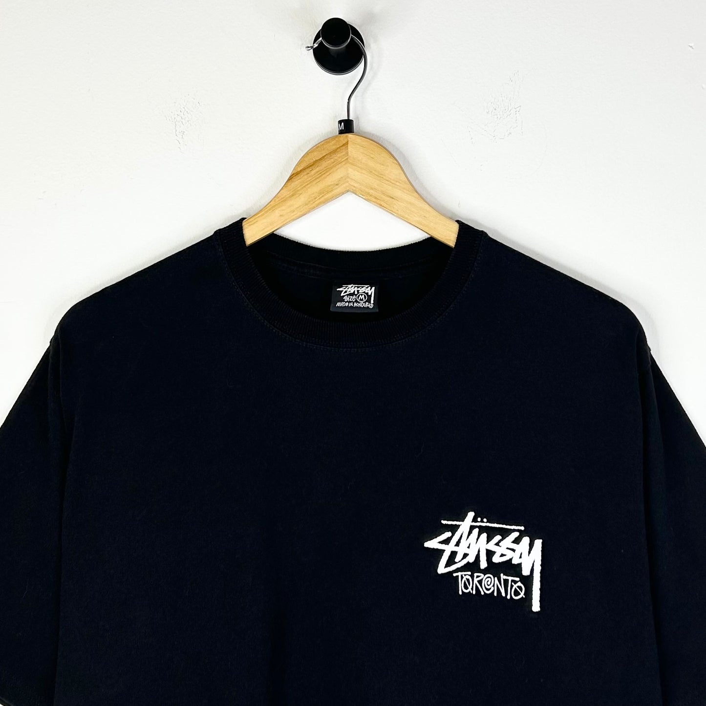 STUSSY TORONTO TEE BLACK