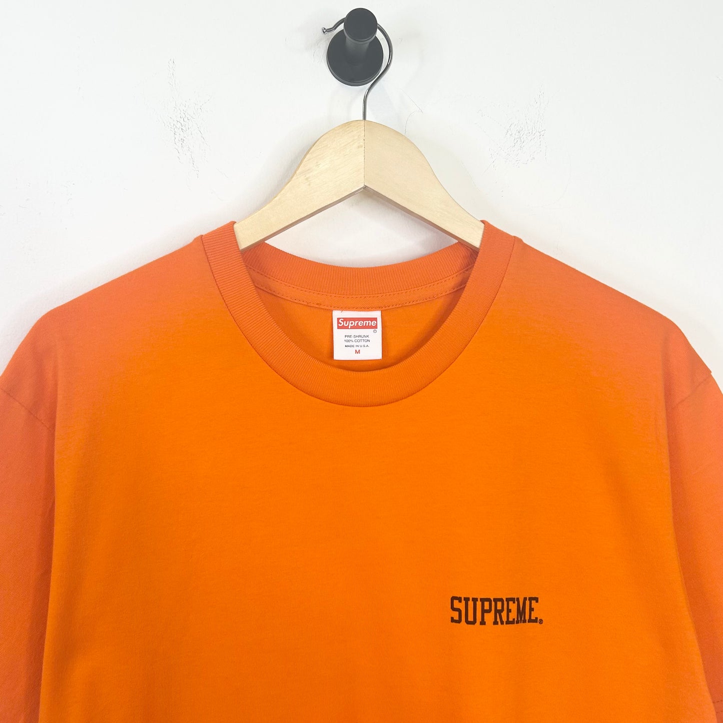 SUPREME X LAMBORGINI ORANGE TEE