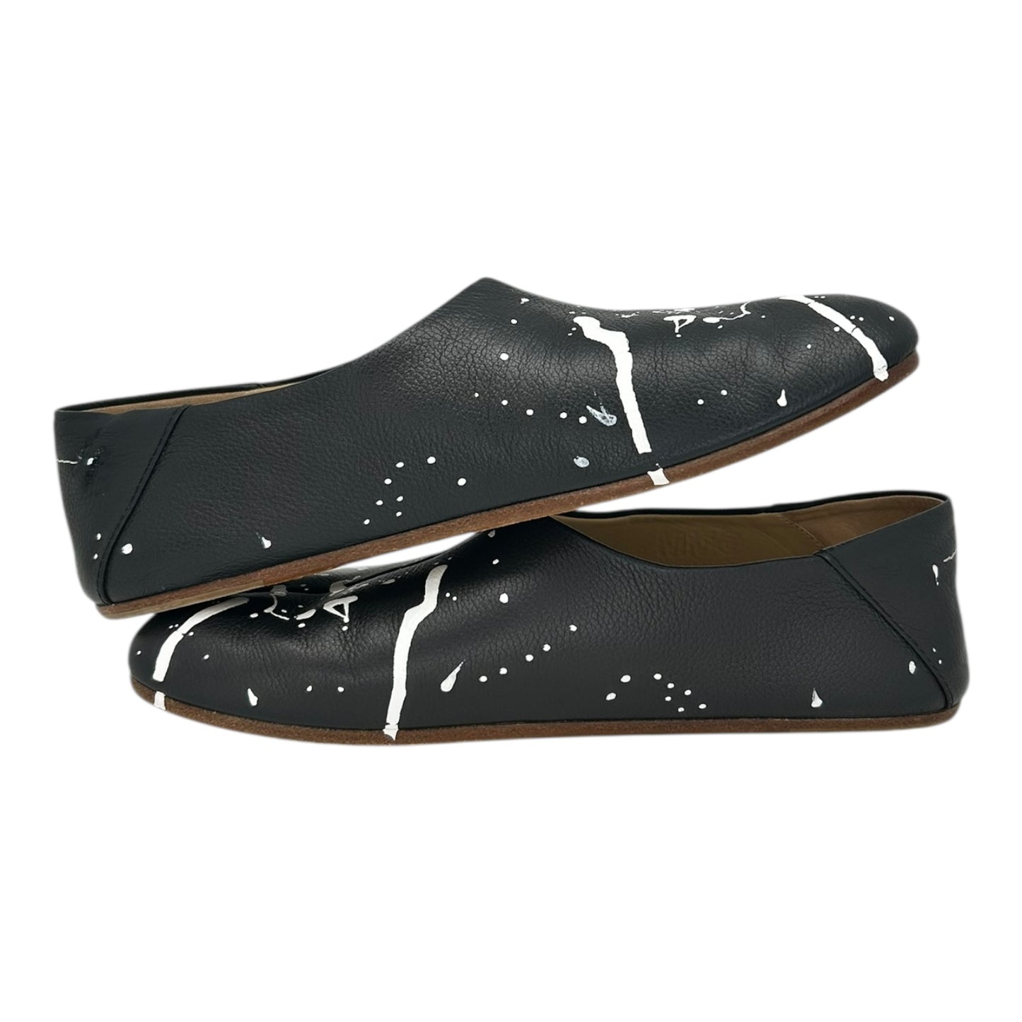 PREOWNED MAISON MARGIELA PAINT PLATTER BLACK TABI