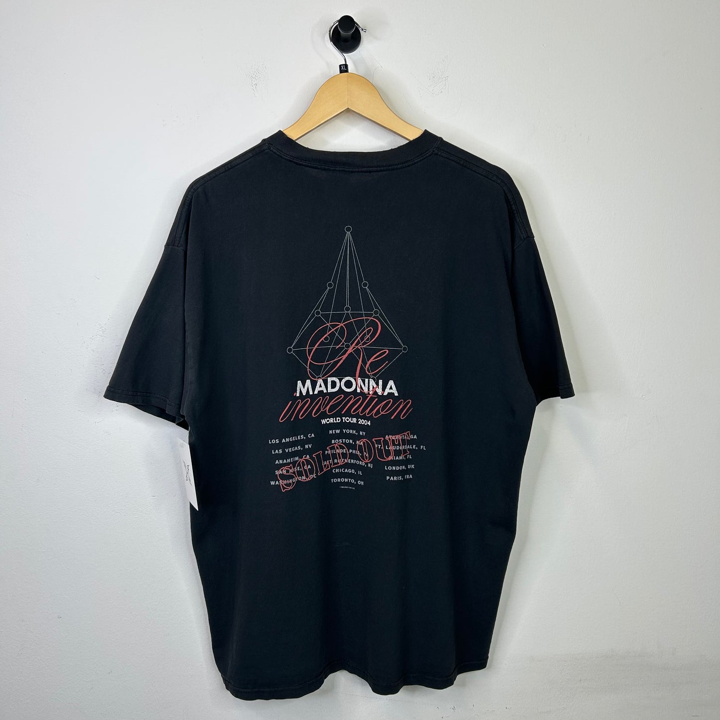 MADONNA REINVENTION WORLD CONCERT TOUR TEE