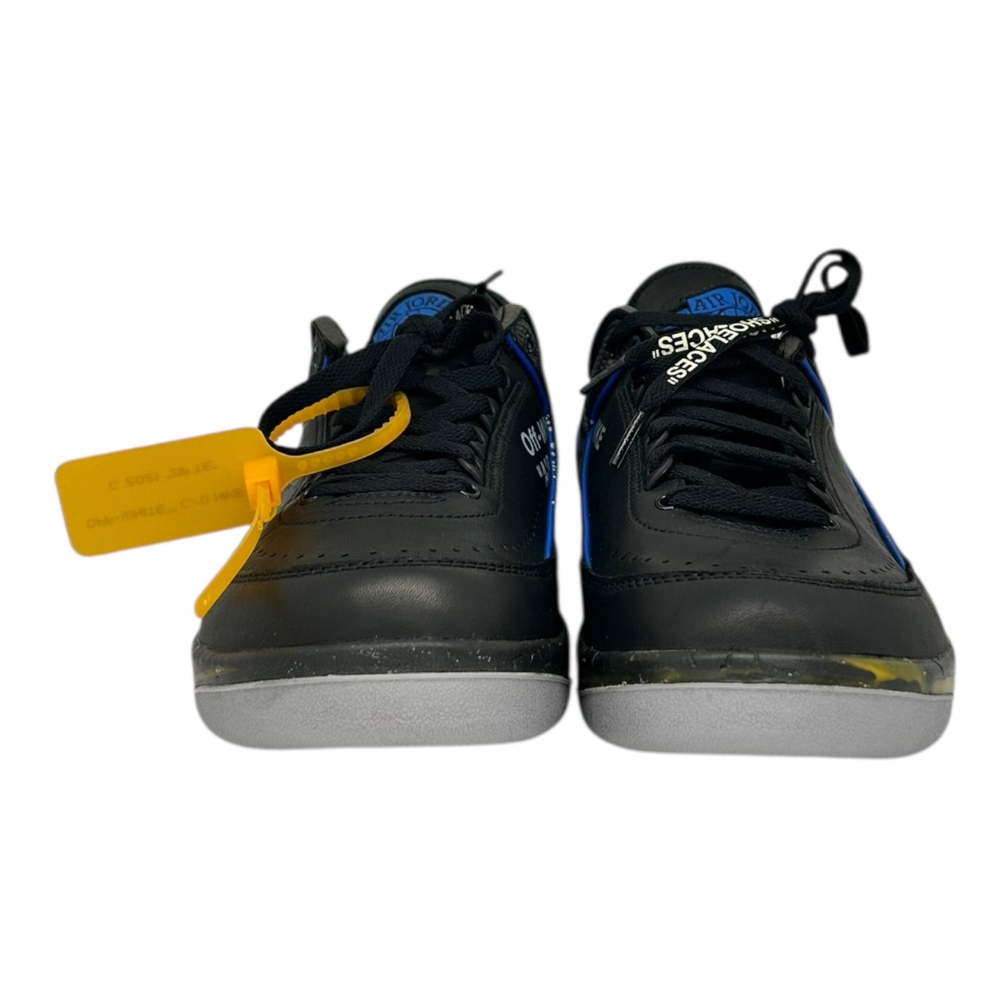 PREOWNED JORDAN 2 LOW X OFF-WHITE BLACK BLUE