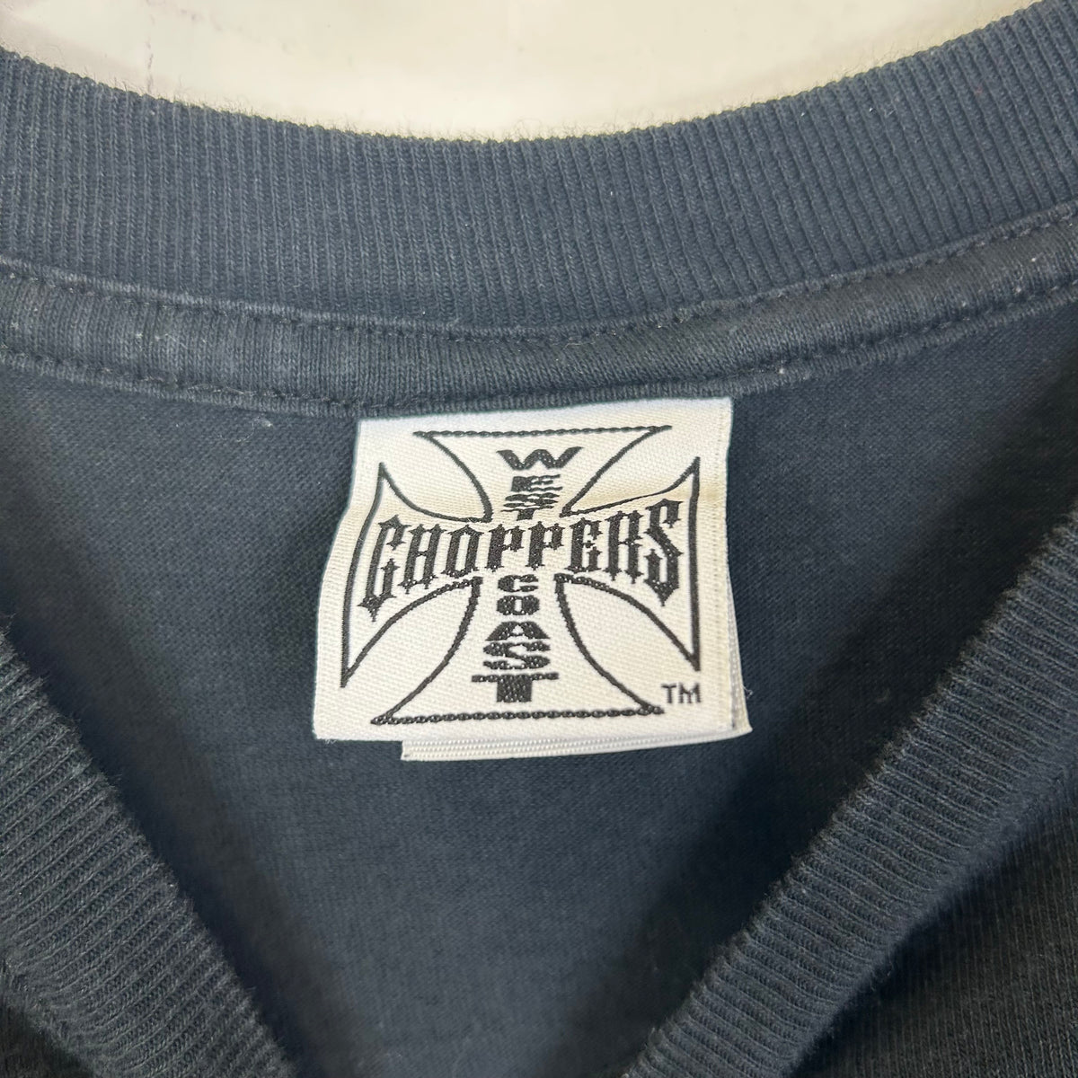 WEST COAST CHOPPERS WHITE LOGO TEE