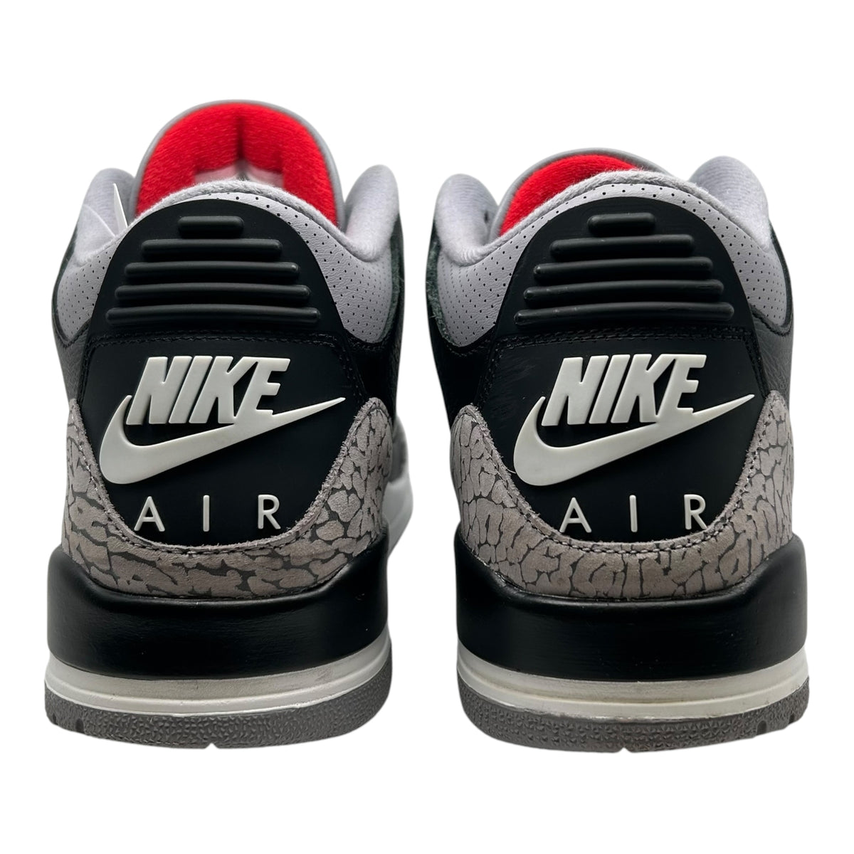 PREOWNED JORDAN 3 BLACK CEMENT