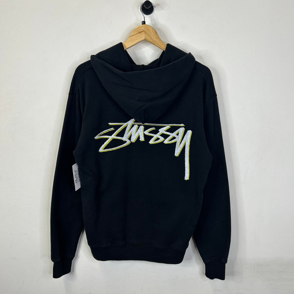 STUSSY x OUR LEGACY YELLOW DROP SHADOW HOODIE