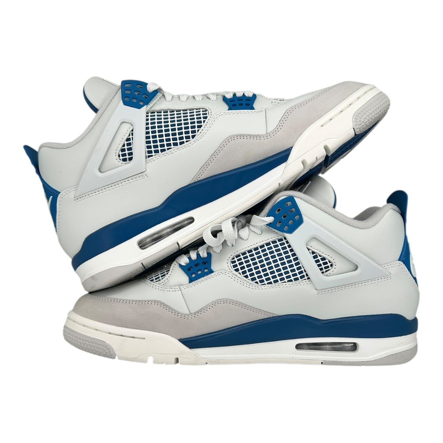 PREOWNED JORDAN 4 MILITARY BLUE