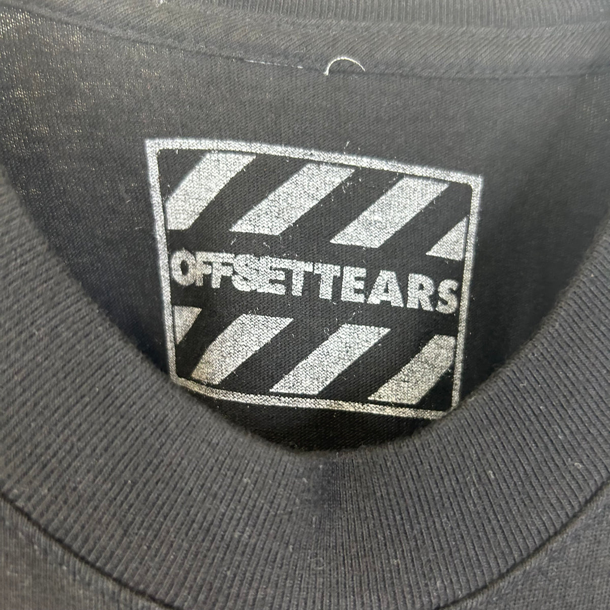 DENIM TEARS x OFFSET SET IT OFF TEE BLACK