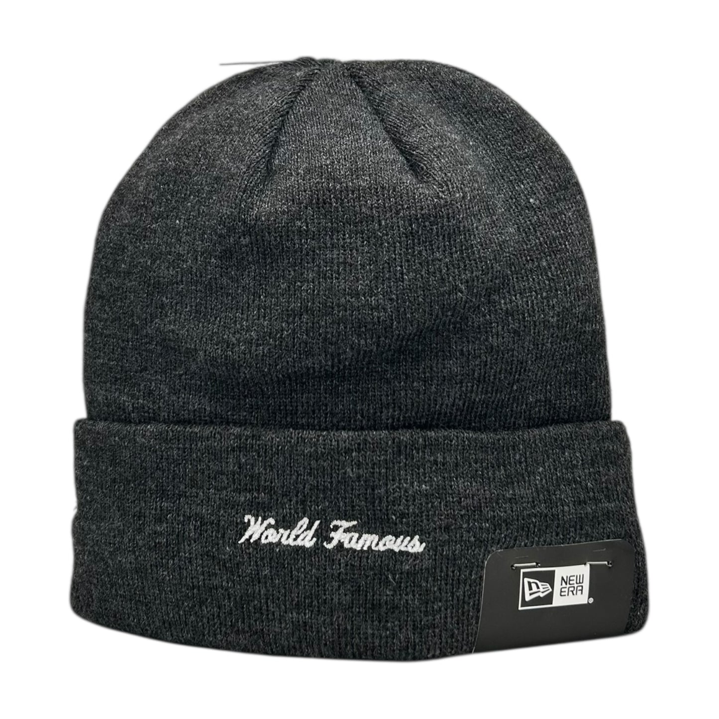 SUPREME NEW ERA CHARCOAL BOX LOGO BEANIE