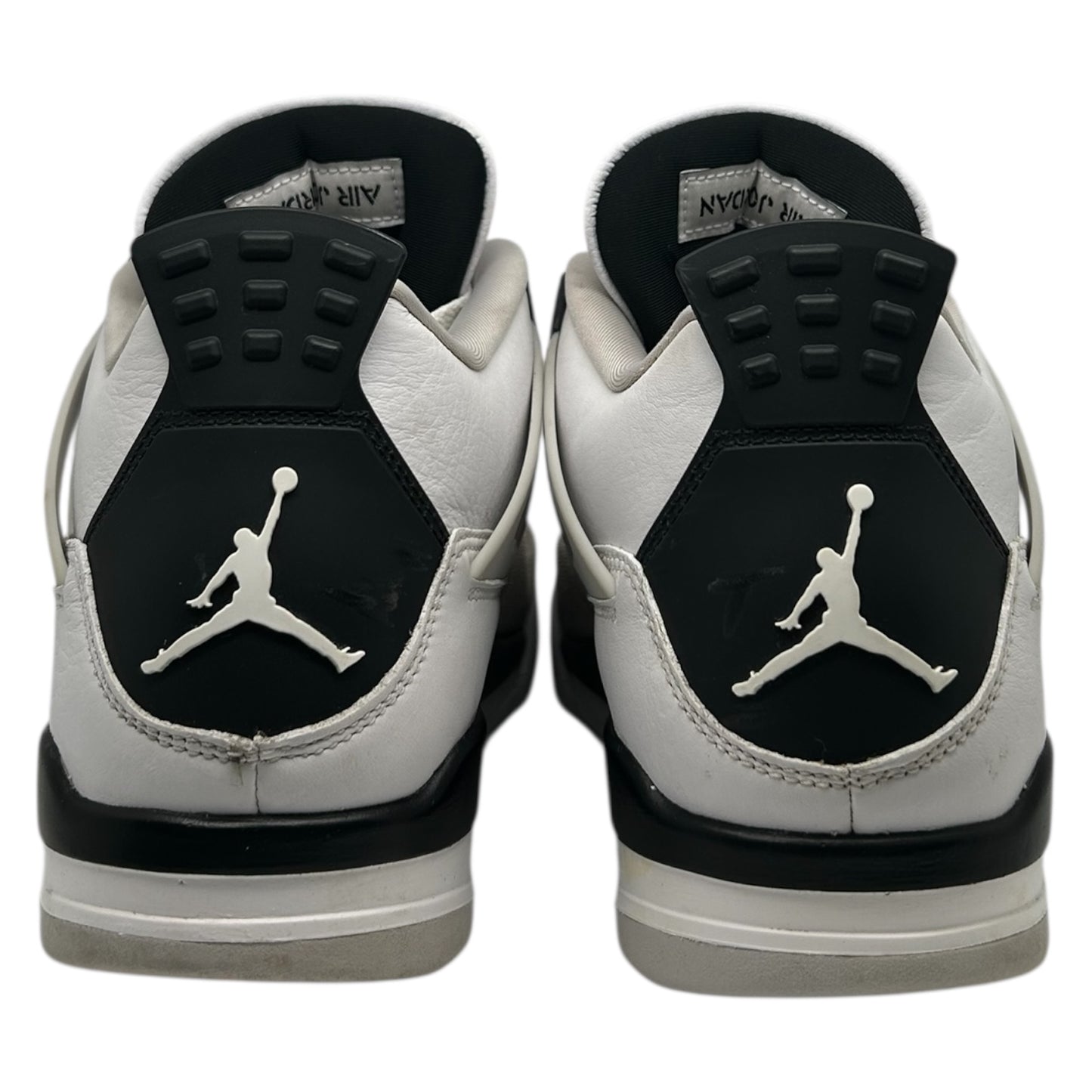 PREOWNED JORDAN 4 MILITARY BLACK