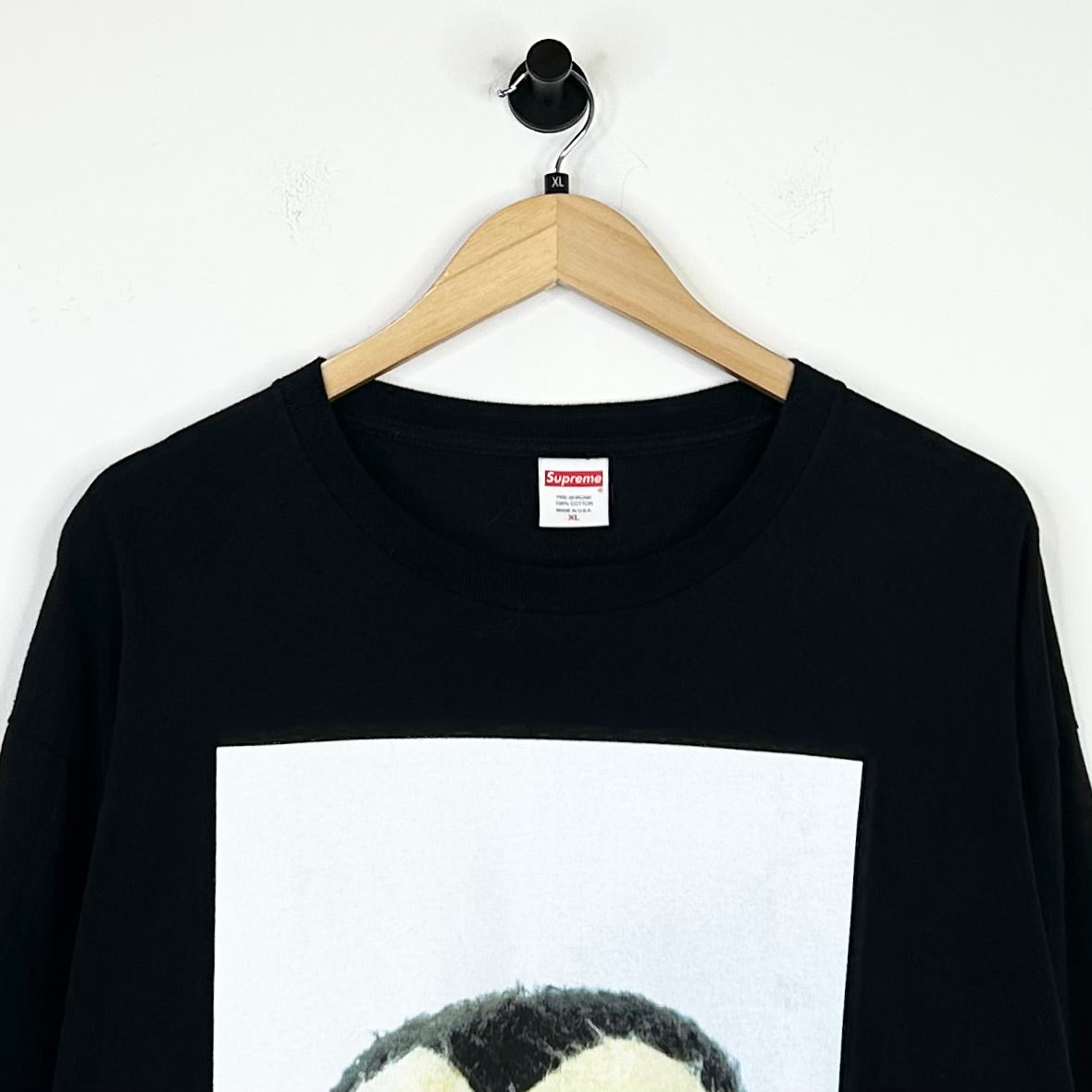 SUPREME MIKE KELLY AHH YOUTH LONG SLEEVE TEE BLACK
