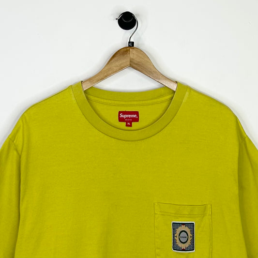 NEON GREEN SUPREME POCKET TEE