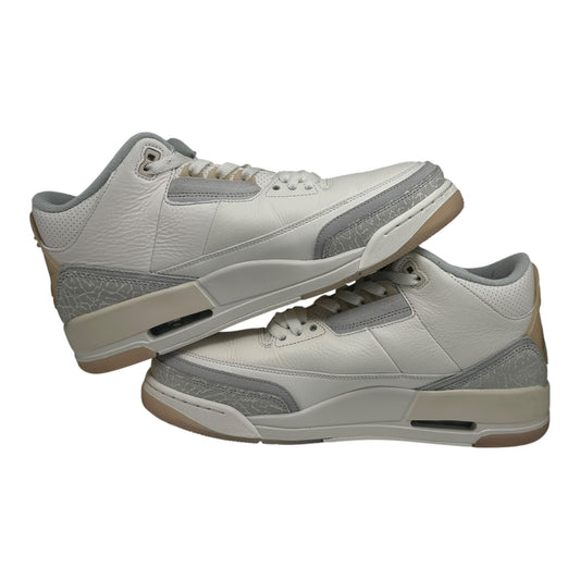 PREOWNED JORDAN 3 RETRO CRAFT IVORY