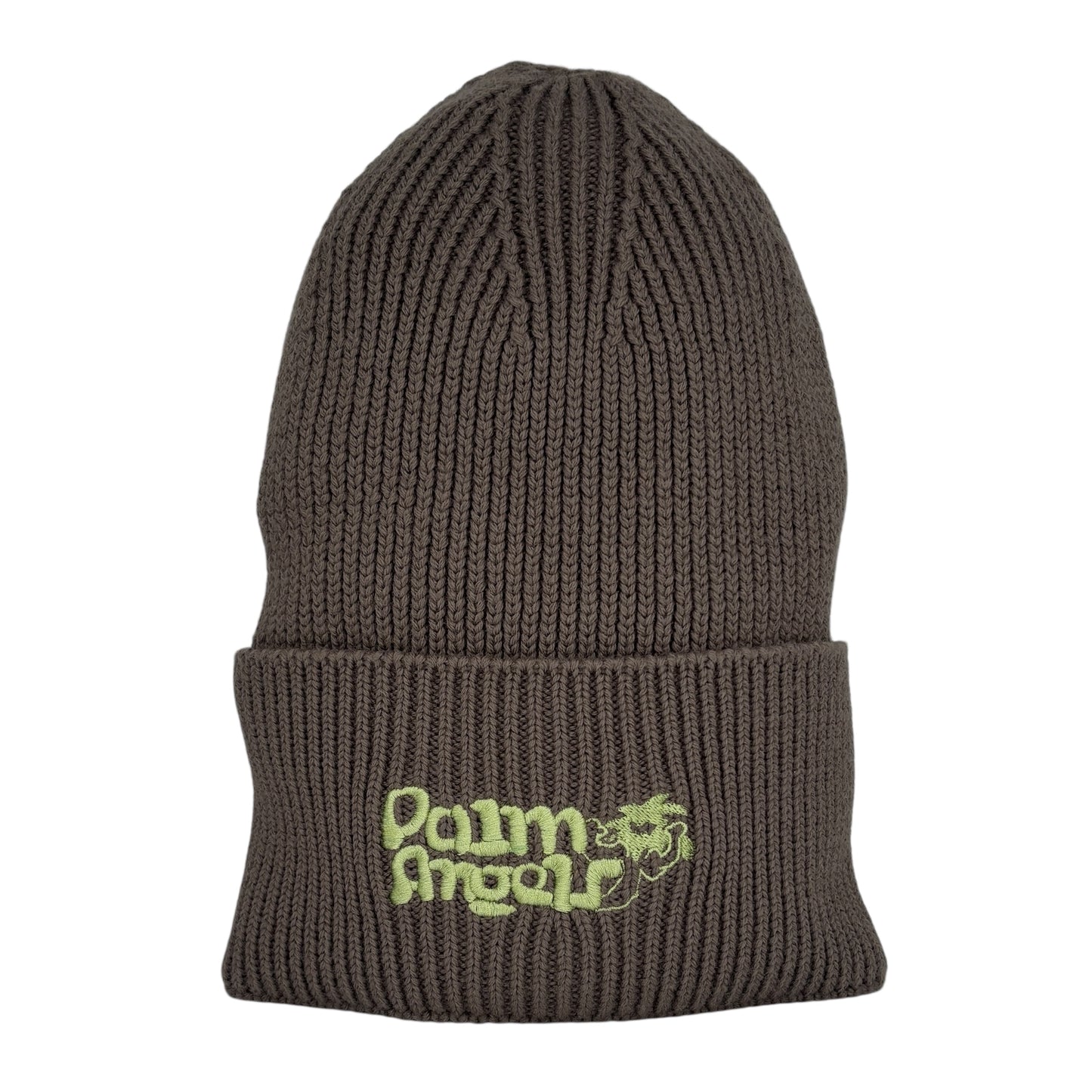 PALM ANGLE GREY BEANIE