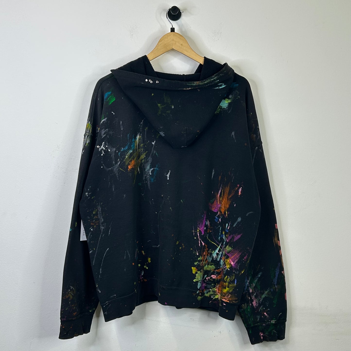 AUTO VALUE PAINT SPLATTER ZIP UP