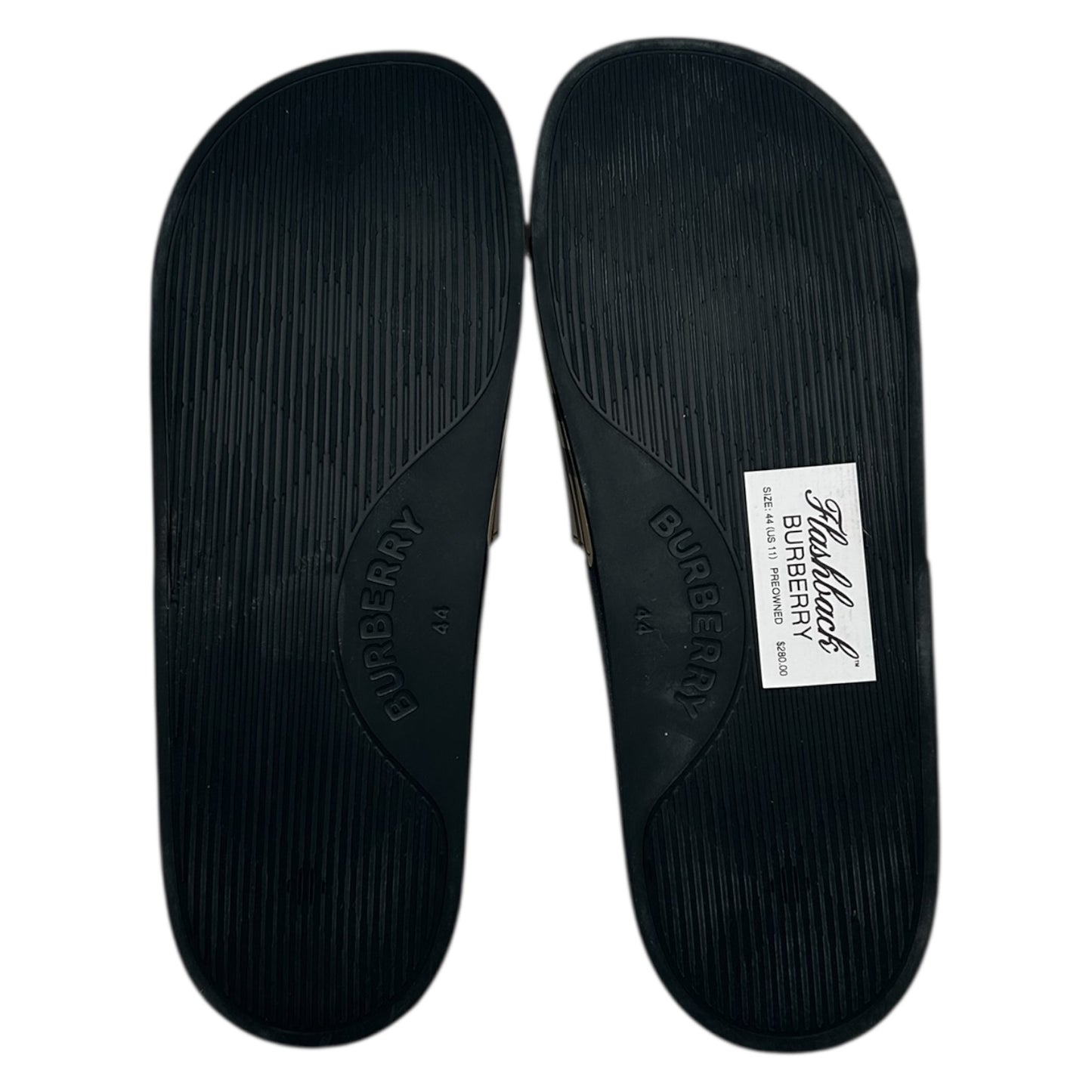 PREOWNED BURBERRY SLIDE OG CHECK