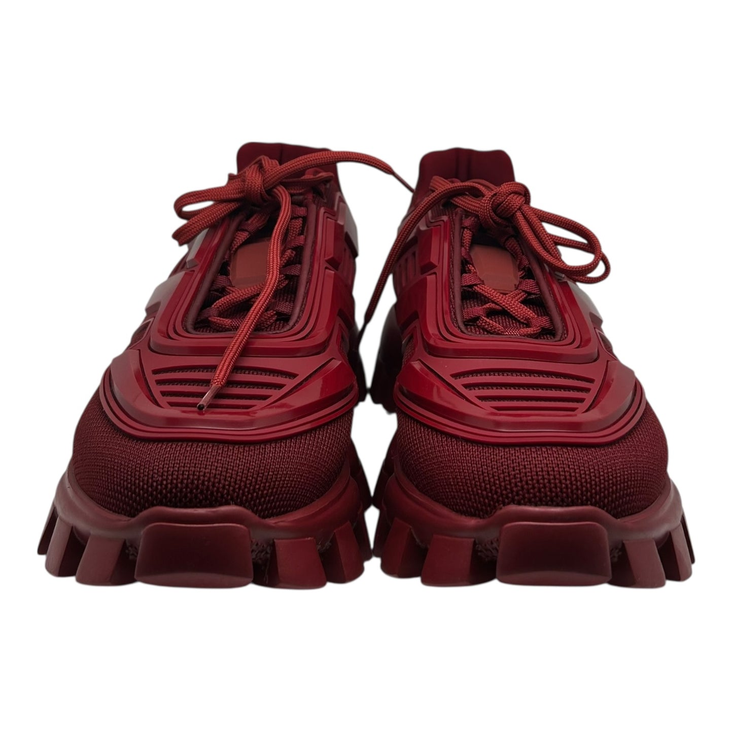 PREOWNED RED PRADA CLOUDBURST THUNDERS