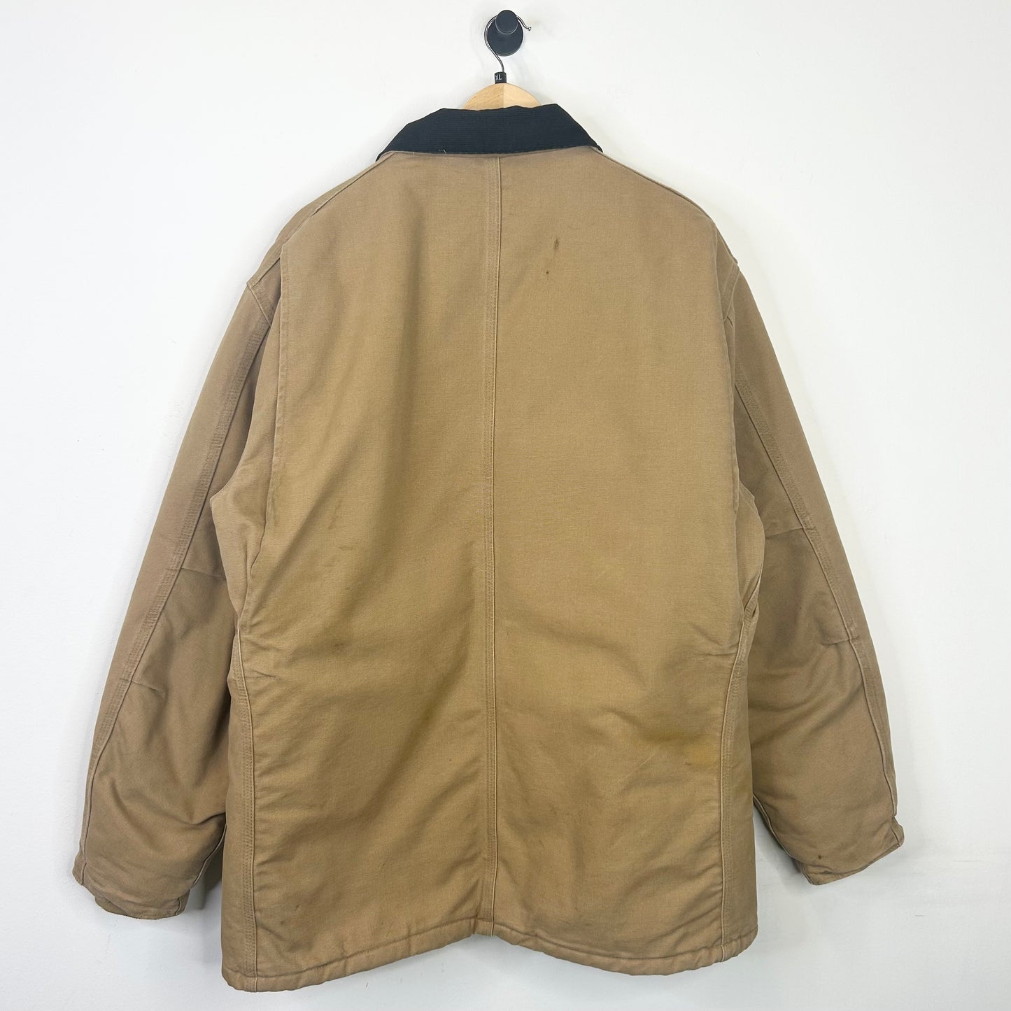 TAN C28 QUILTED LINED CARHARTT ARCTIC JACKET